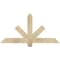 Ekena Millwork Kennewick Rough Sawn Timber Gable Bracket, Douglas Fir, 48"W x 24"H x 4"D x 4"F, 12/12 Pitch GBW048X24X0404KEN00RDF - alternate 1